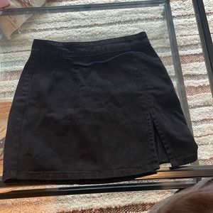Black Mini skirt
